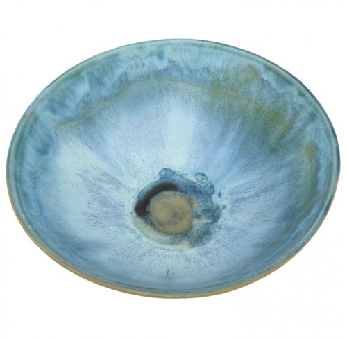 28cm Reactive Glazed Ceramic Bowl
