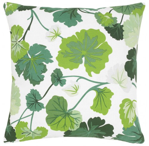 Arden Green Cotton Cushion
